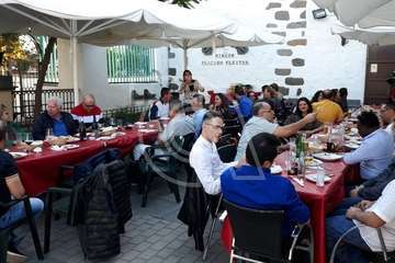 La empresa Falcón y Peña celebra el almuerzo navideño de su plantilla de Telde (Foto TA)